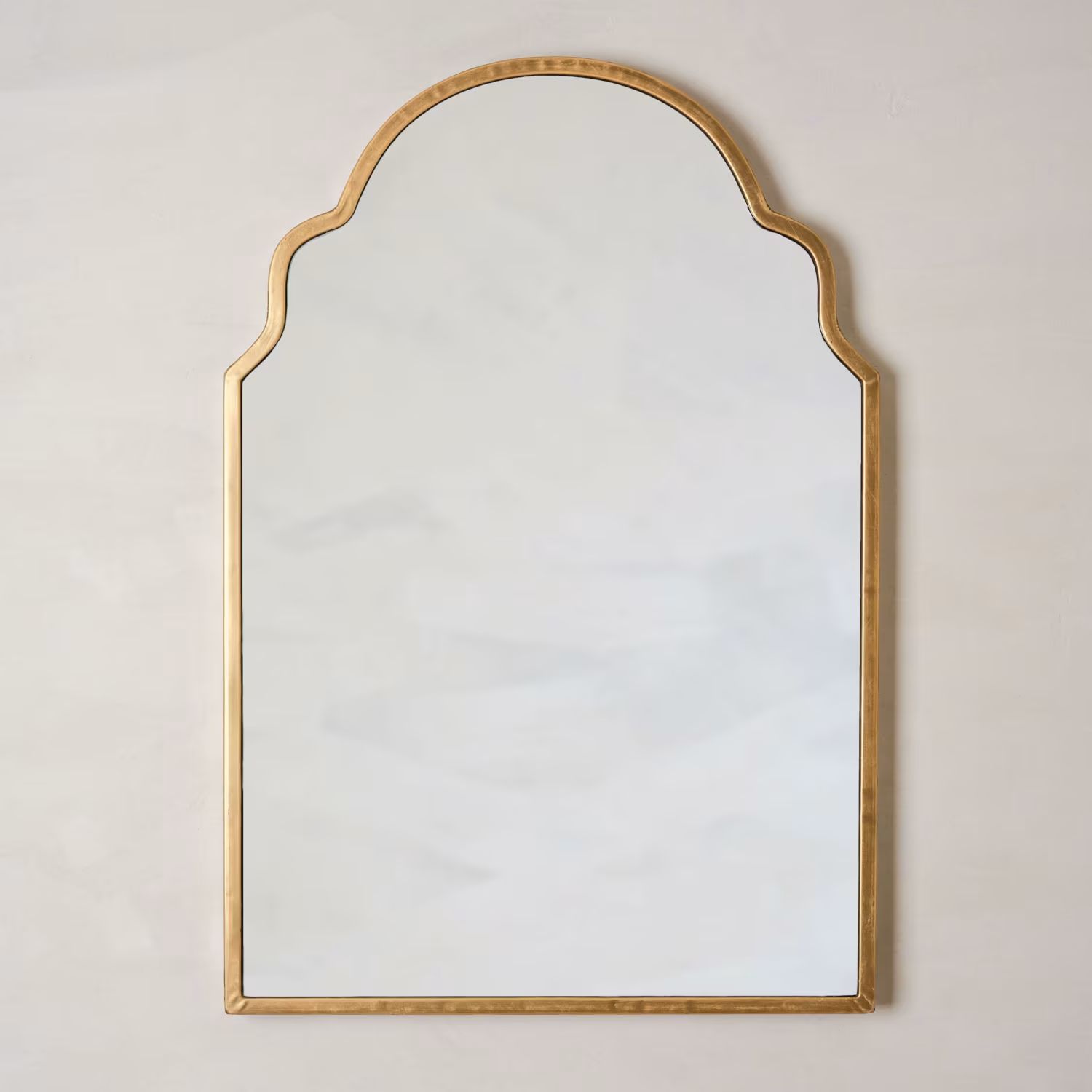 Della Antique Brass Mirror | Magnolia