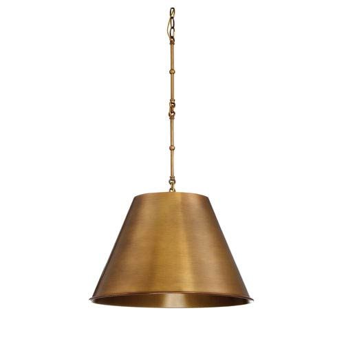 Savoy House Alden Warm Brass One Light Pendant 7 131 1 322 | Bellacor | Bellacor