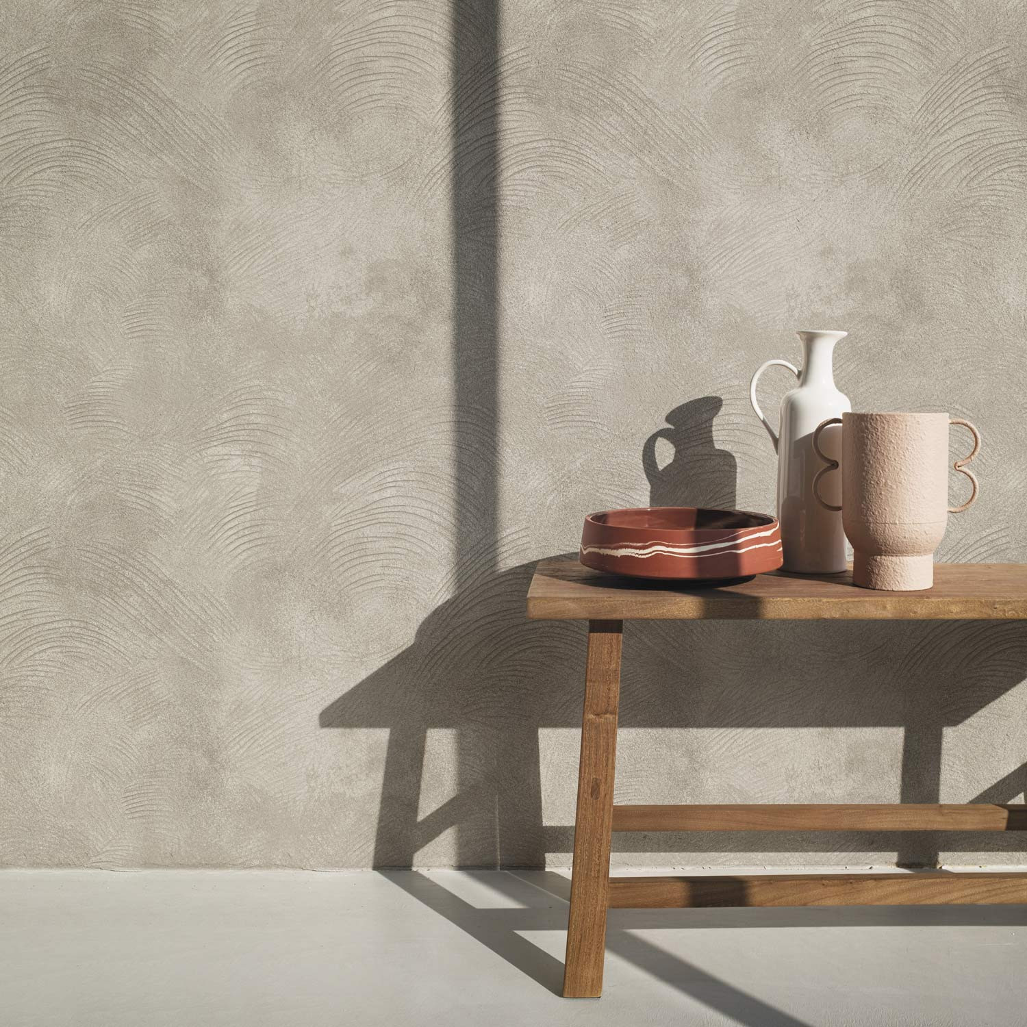 Minimal Limewash Textured Removable Wallpaper | Livettes Wallpaper