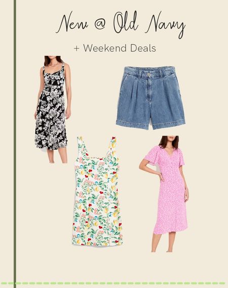 Old navy new arrivals 
Weekend deals 

#LTKfindsunder50 #LTKsalealert #LTKSeasonal