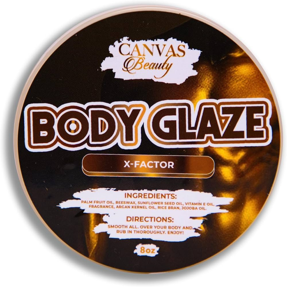 Canvas Beauty X-Factor Body Glaze, Moisturizing Non-Greasy Body Butter for Women With Beeswax, Jo... | Amazon (US)