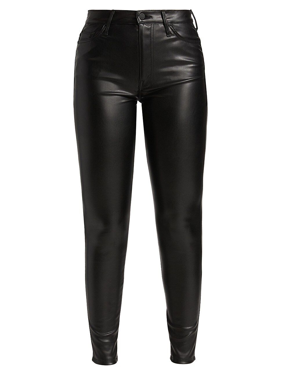 Mother The Super Swooner Faux Leather Pants | Saks Fifth Avenue