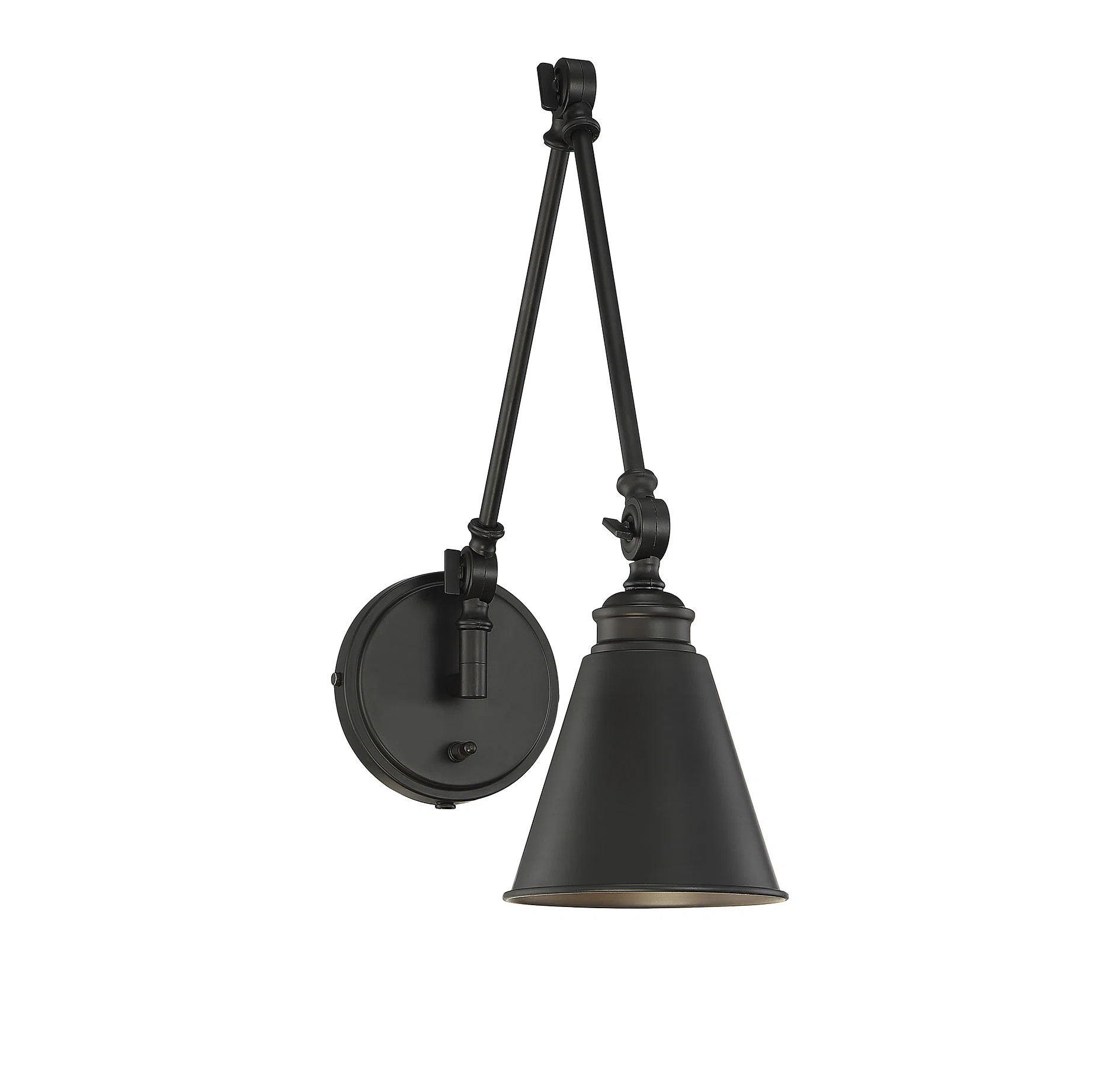 Beckham Stainless Steel Swing Arm Sconce | Wayfair North America