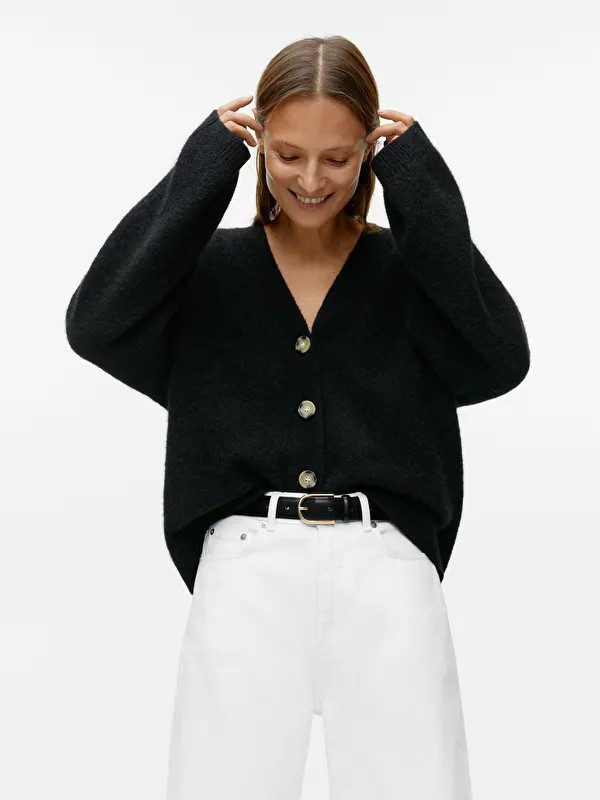Alpaca Blend Cardigan | ARKET (US&UK)