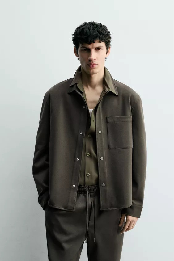 COMFORT NON-IRON OVERSHIRT | Zara US