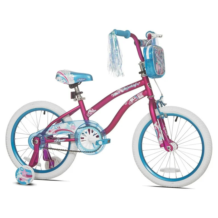 18" Kent Mischief Bike, Fits Rider 3'2"-4'2", Pink/Blue, Child, Unisex | Walmart (US)