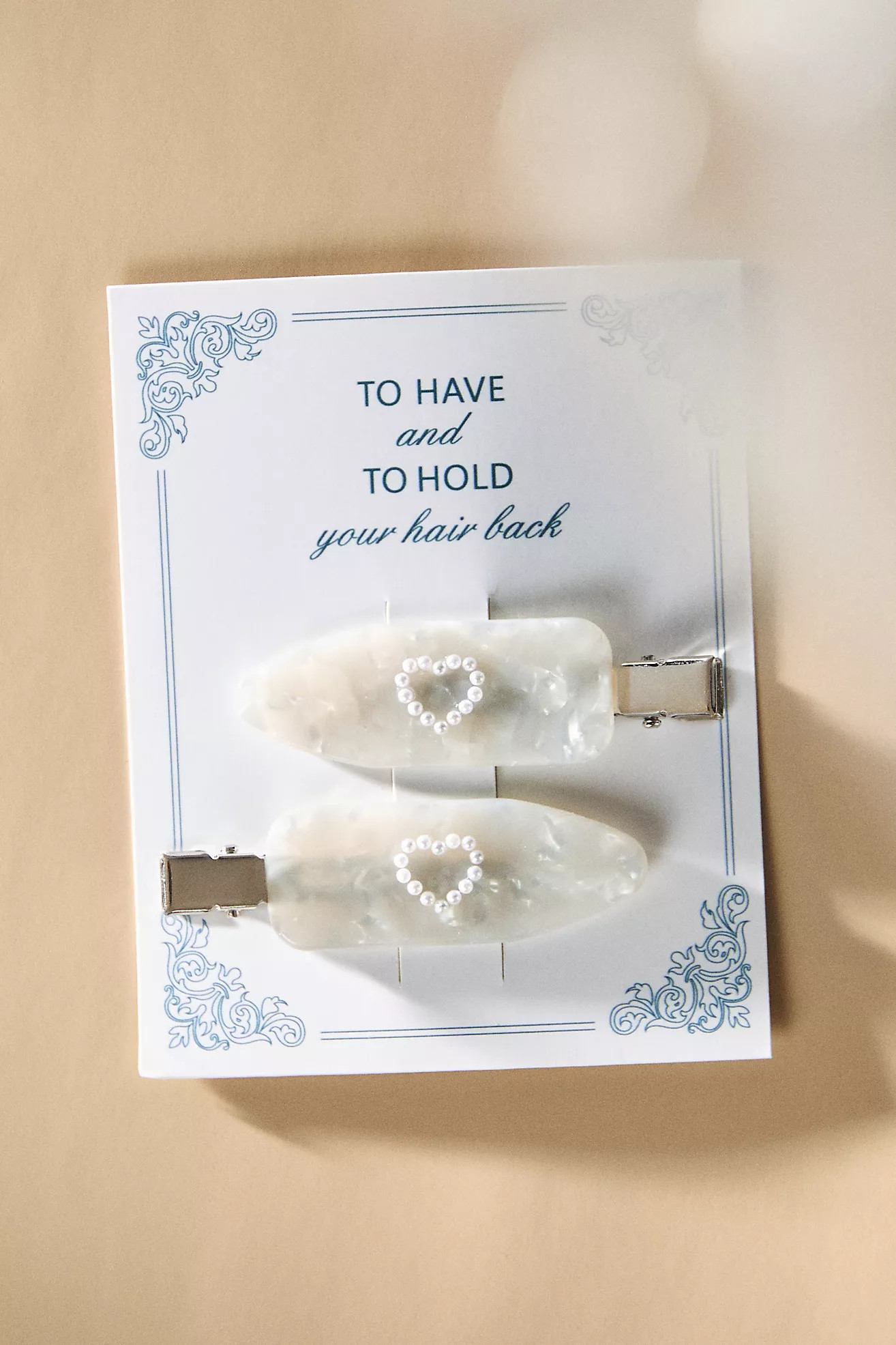 To Have and To Hold Your Hair Back Crease-Free Clips, Set of 2 | Anthropologie (US)
