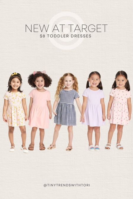 Toddler $8 dresses at target - comes in tons of colors/prints

#LTKkids #LTKunder100 #LTKunder50