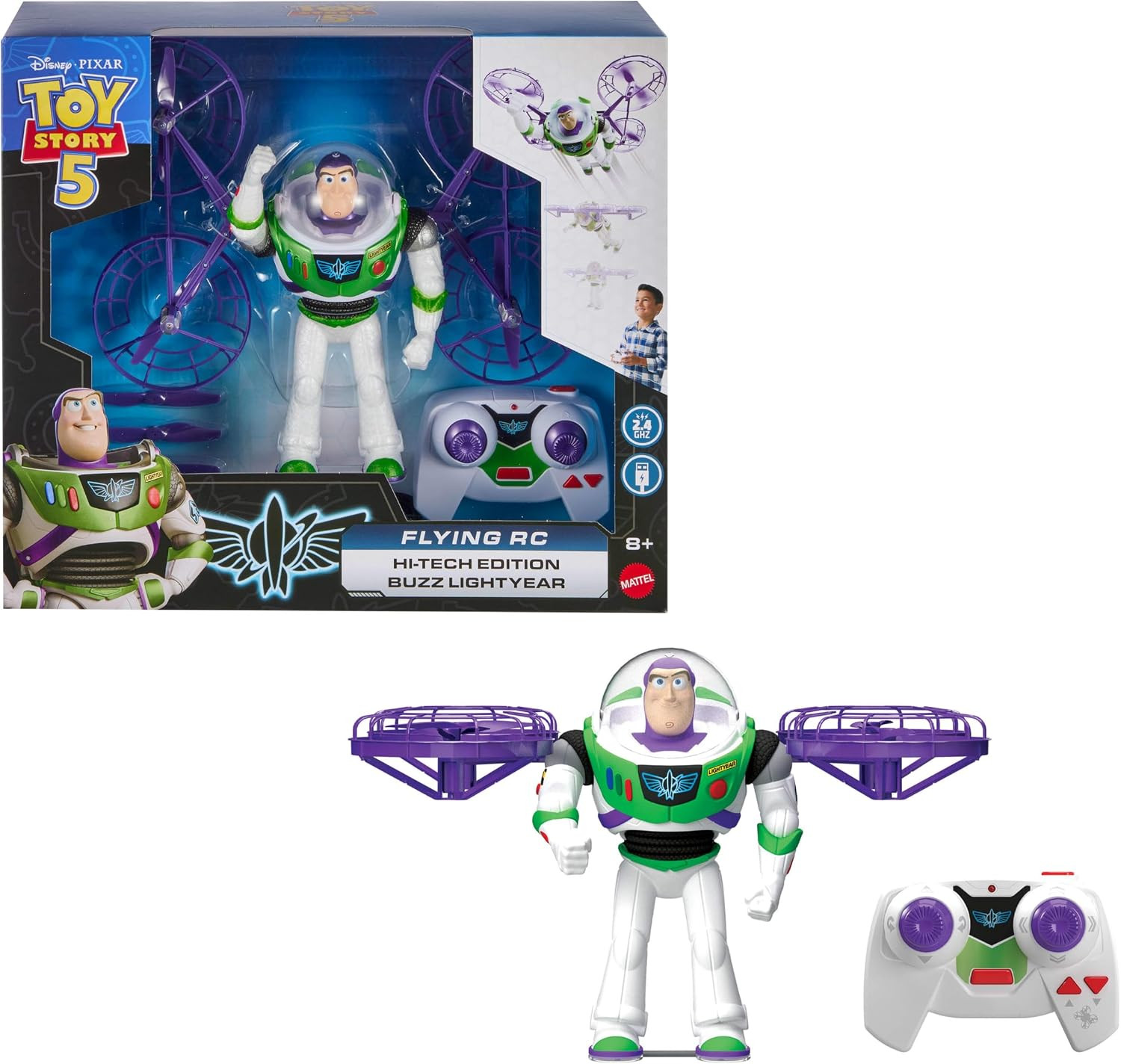 Mattel Disney and Pixar Toy Story 5 Flying RC | Amazon (US)