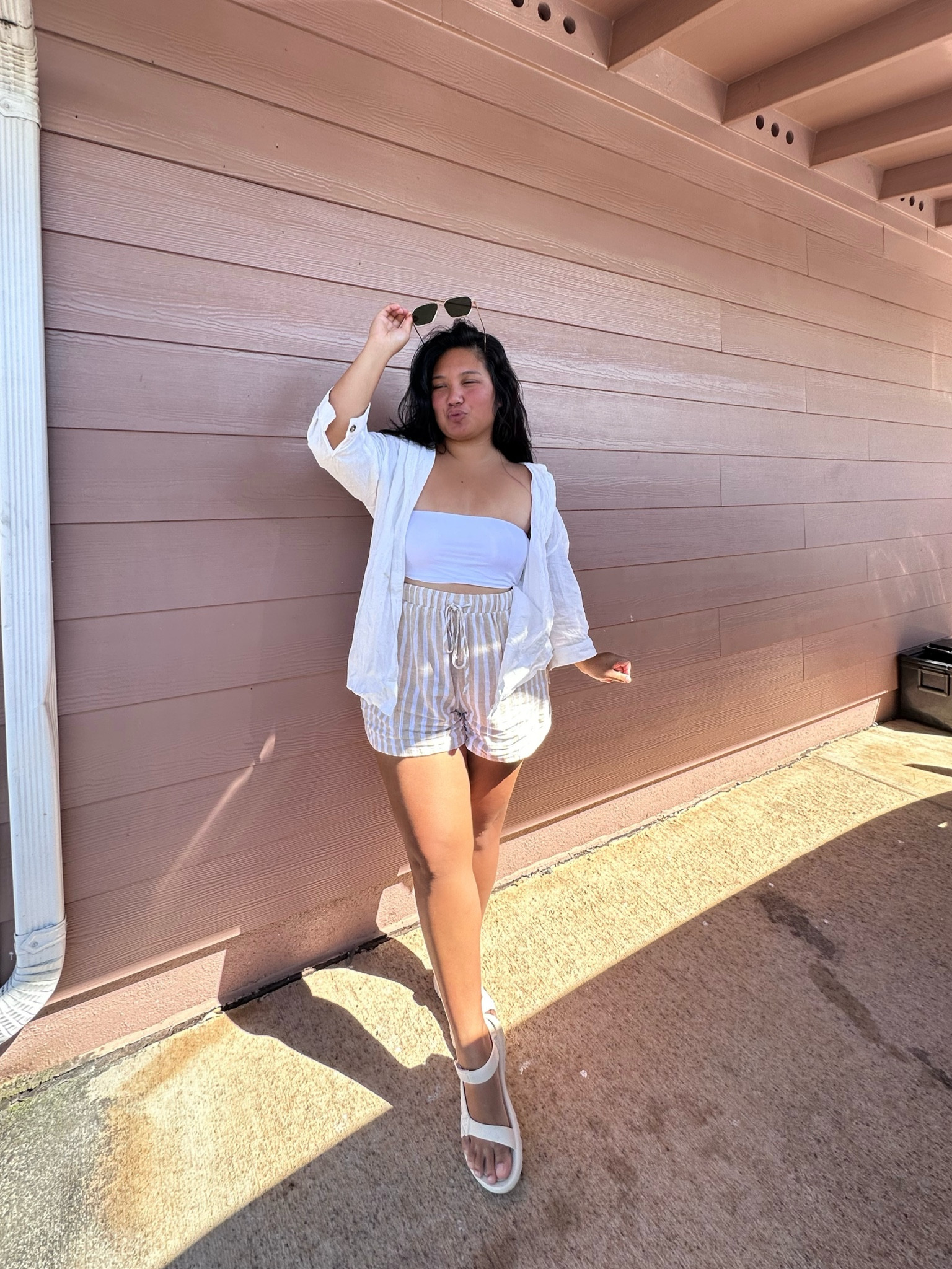 Swim suit: size XL
shorts: XXL
coverup: L

#LTKSwim #LTKMidsize #LTKTravel