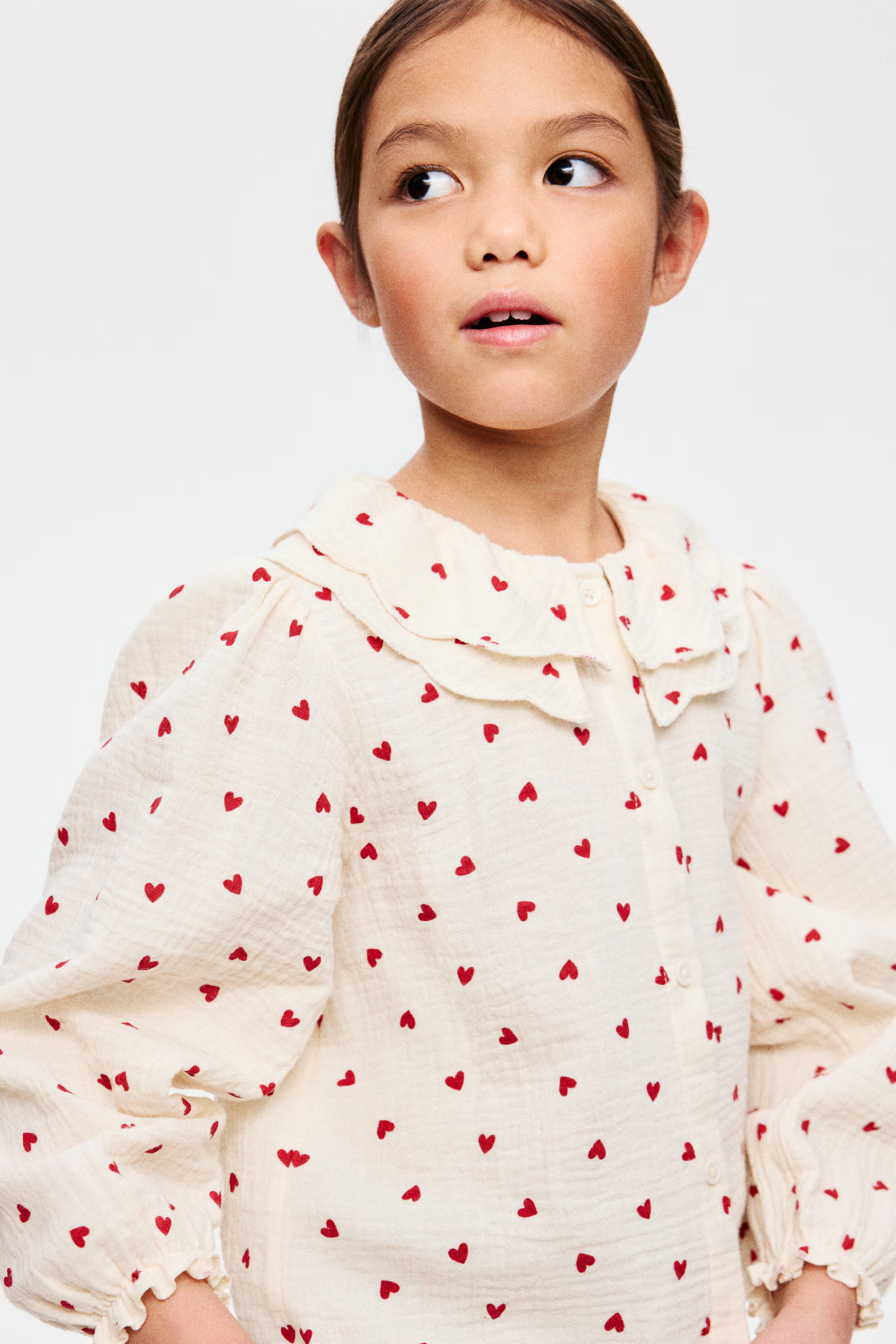 Patterned Cotton Blouse | H&M (US + CA)