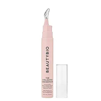 BeautyBio The Eyelighter Concentrate. Smoothing, Brightening & Priming Serum + Depuffing Tool, 1 ... | Amazon (US)