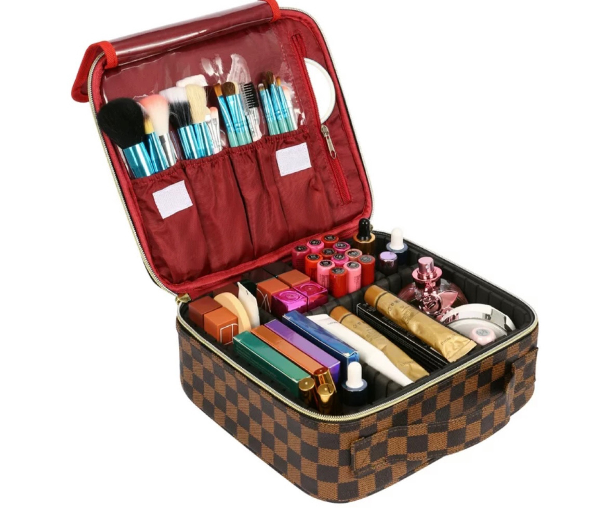 My favorite Dupe LV Makeup/ Travel Case!

#LTKitbag #LTKtravel #LTKFind