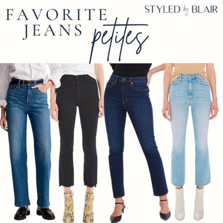 Best jeans for petites / petite jeans styles - #petite #petitestyle 

#LTKstyletip #LTKFind #LTKunder100