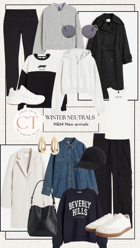 Winter neutrals via H&M! 
If you are looking for affordable winter layers, H&M has so many good ones right now! 

#LTKstyletip #LTKfindsunder50 #LTKfindsunder100