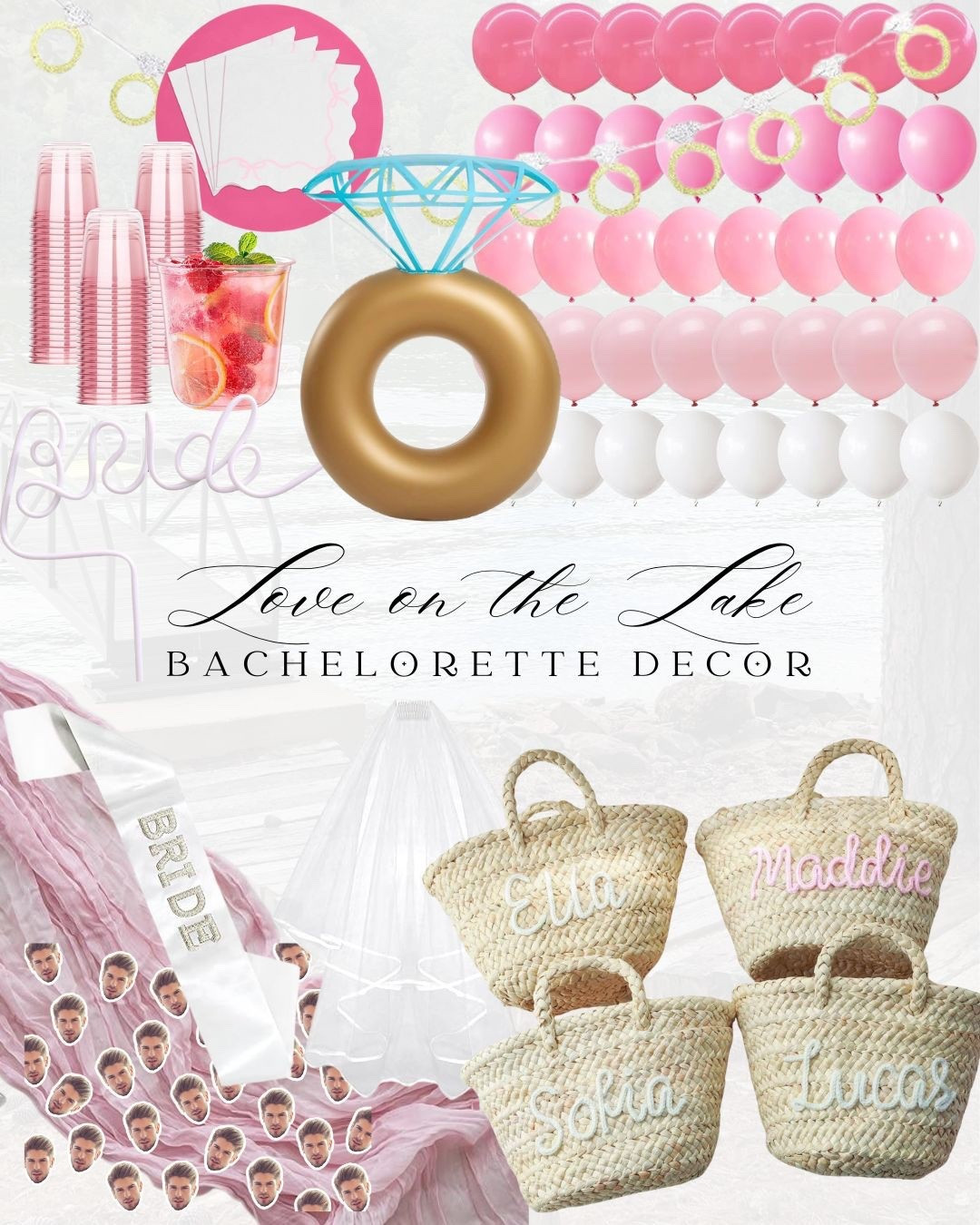 Love on the Lake bachelorette trip decor!



#LTKWedding #LTKFindsUnder50 #LTKParties