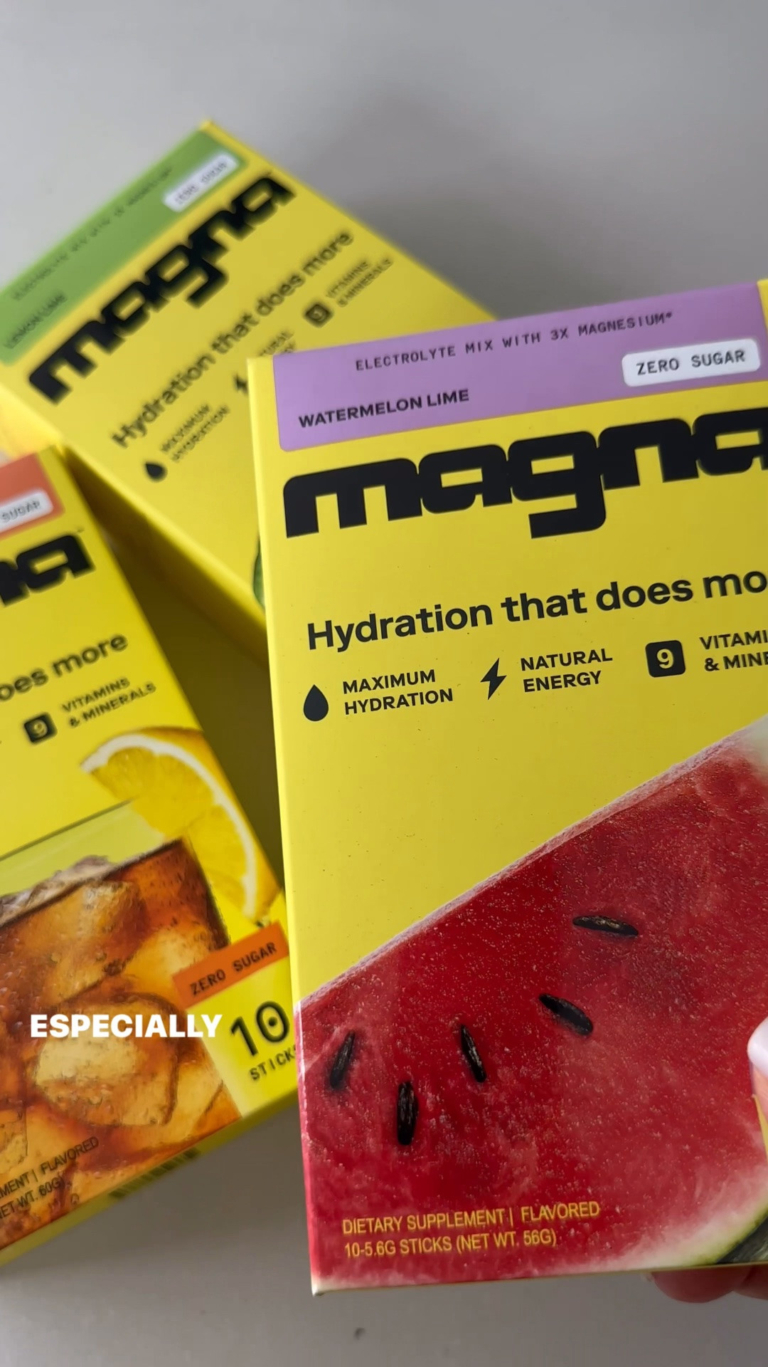 Just got my @magna Hydration! 💦✨ Looks delicious, sounds promising… now let’s taste! 

#MagnaHydration #HydrationDrink #WellnessFinds #StayHydrated #xoJalonda

#LTKselfcare #LTKOver40 #LTKfoodie