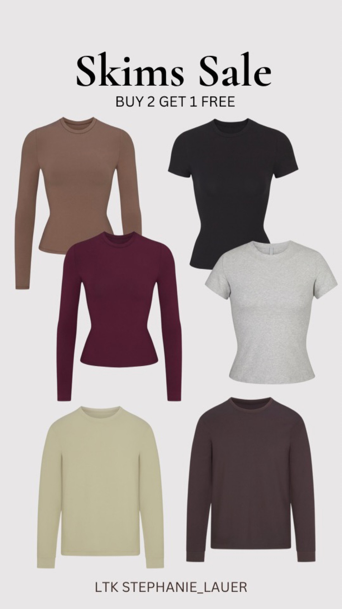 Skims sale buy 2 get 1 free 

#LTKSaleAlert #LTKFindsUnder50 #LTKStyleTip