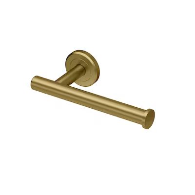 Gatco Latitude 2 Brushed Bronze Wall Mount Single Post Toilet Paper Holder Lowes.com | Lowe's
