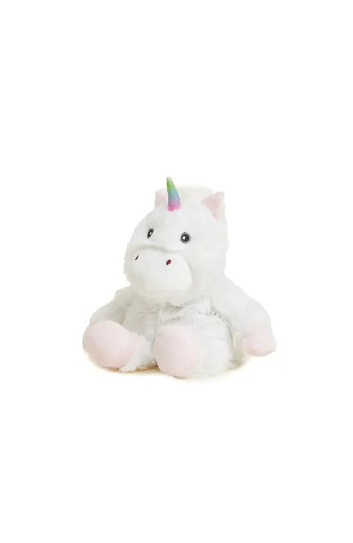 Warmies Unicorn Junior Plush Toy in White at Nordstrom | Nordstrom