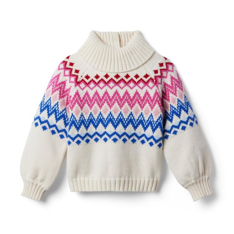 Fair Isle Turtleneck Sweater | Janie and Jack