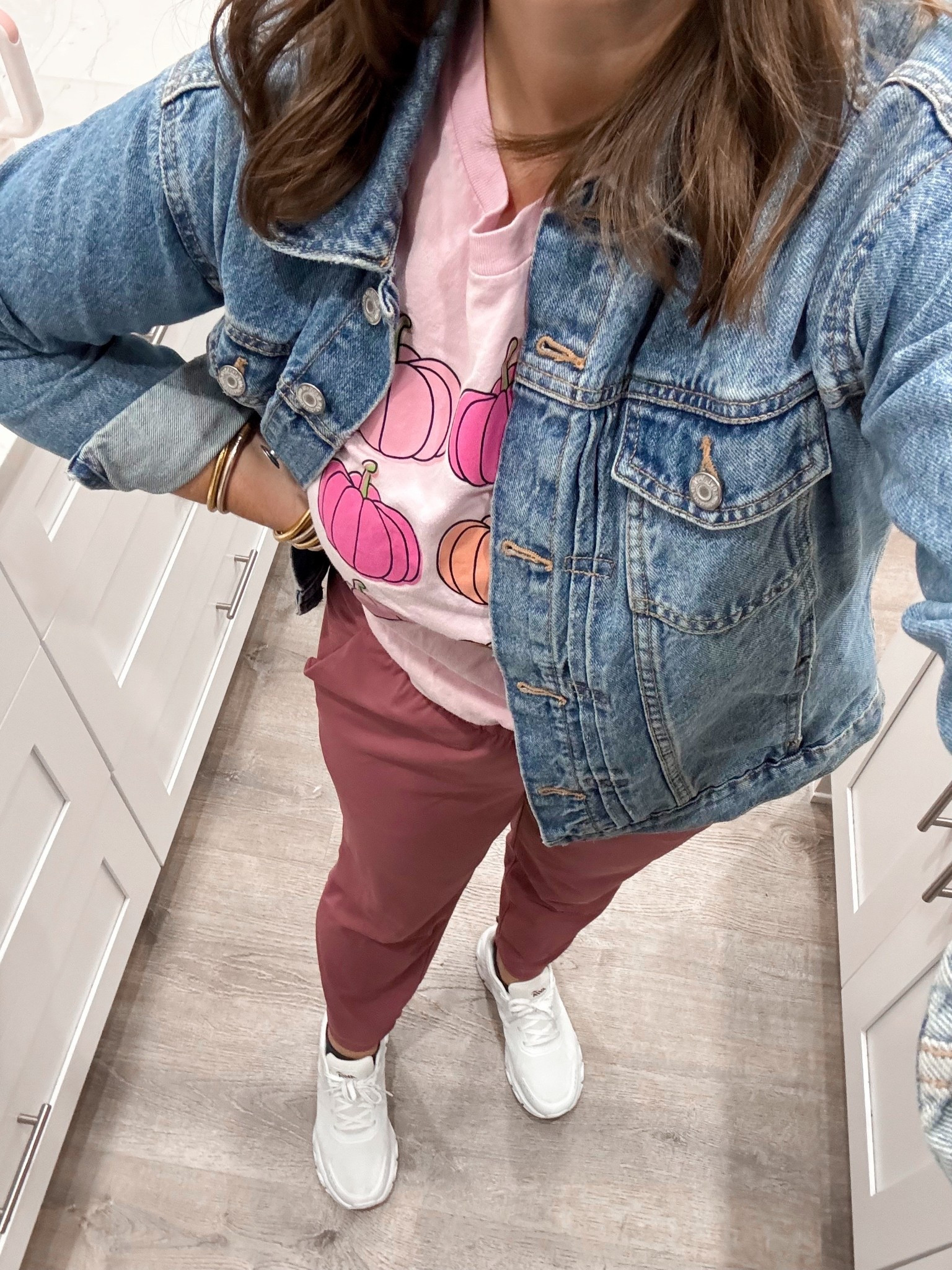 Teacher OOTD- pants are super comfy! 

TTS- medium 

#LTKMidsize #LTKWorkwear #LTKStyleTip