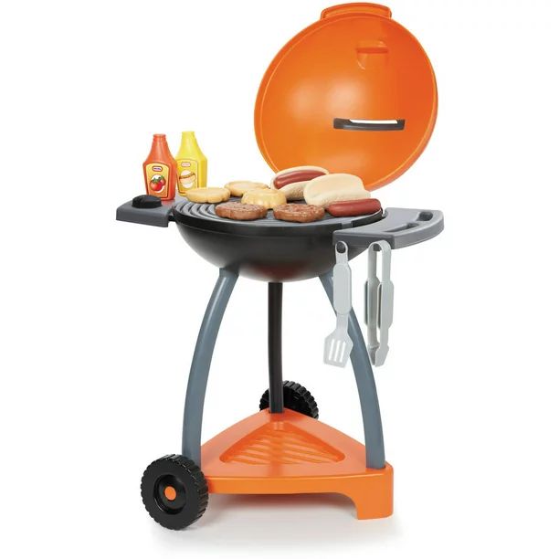 Little Tikes Sizzle 'n Serve Grill, Barbecue Cooking Playset Kids Outdoor | Walmart (US)