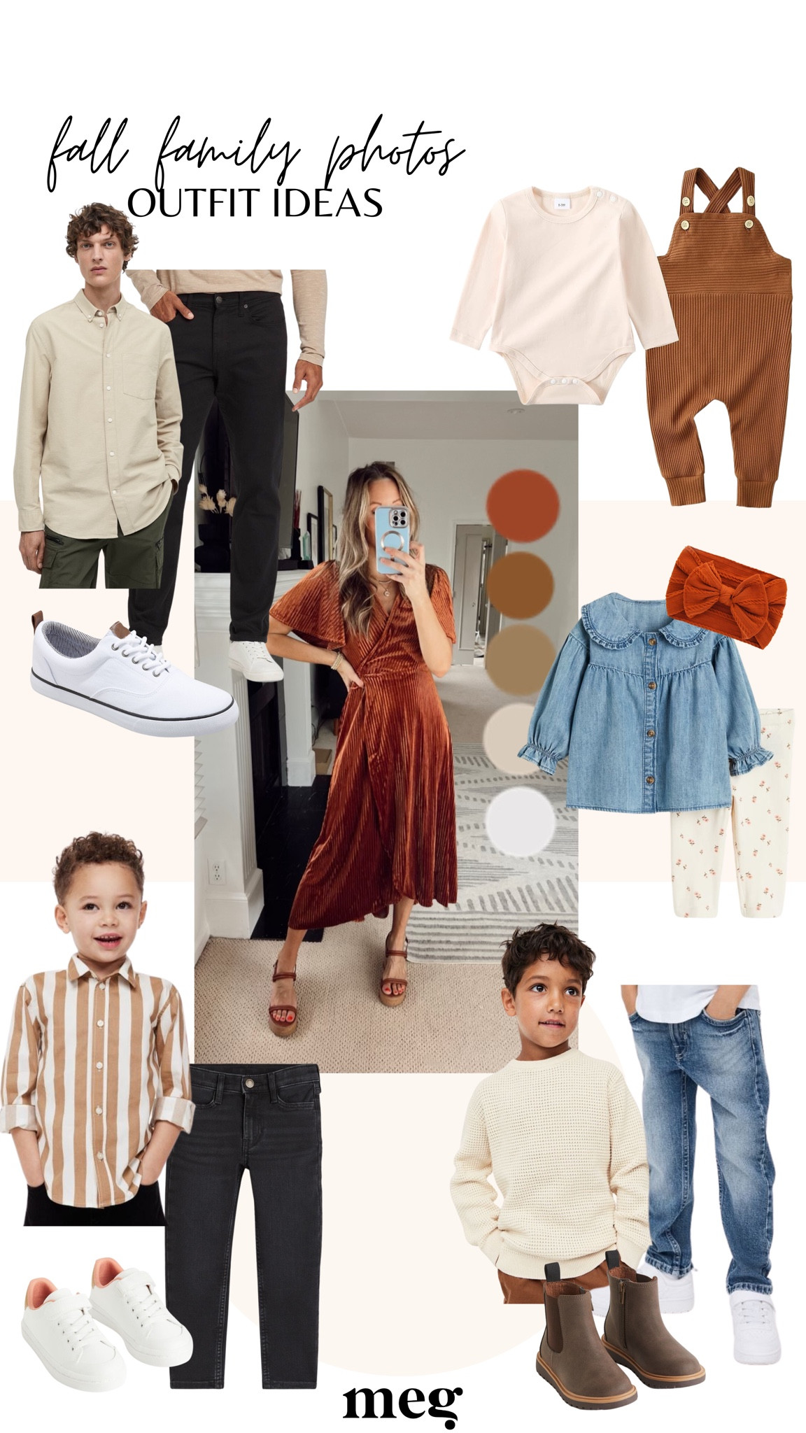 Fall family photos outfit ideas!

Family outfits, family photos, fall outfits for the family, wrap dress, boy outfit, girl outfits, men’s outfits 

#LTKstyletip #LTKfamily #LTKSeasonal