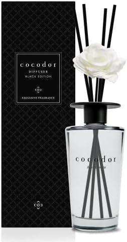 Cocodor Black Edition White Flower Reed Diffuser / April Breeze / 16.9oz(500ml) / 1 Pack / Home & Of | Amazon (US)
