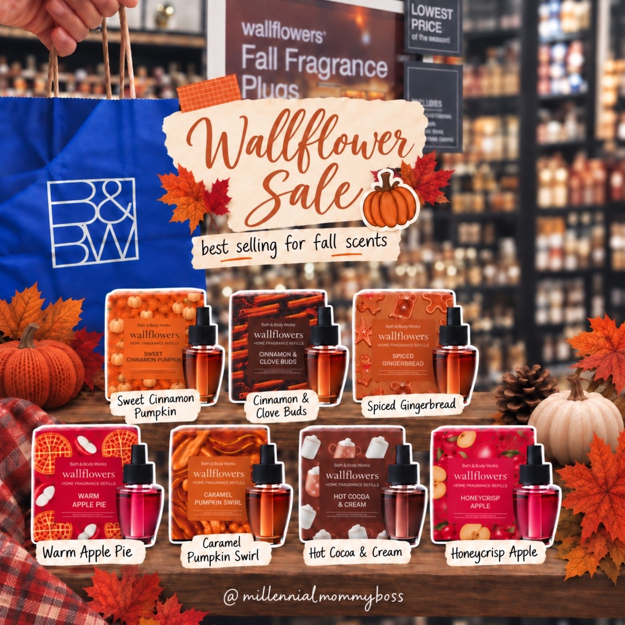 Fall Wallflowers are on sale now 🍂 Sharing some of the best-selling scents for cozy season! Shop them while they’re on sale.

#LTKSeasonal #LTKSaleAlert #LTKHome