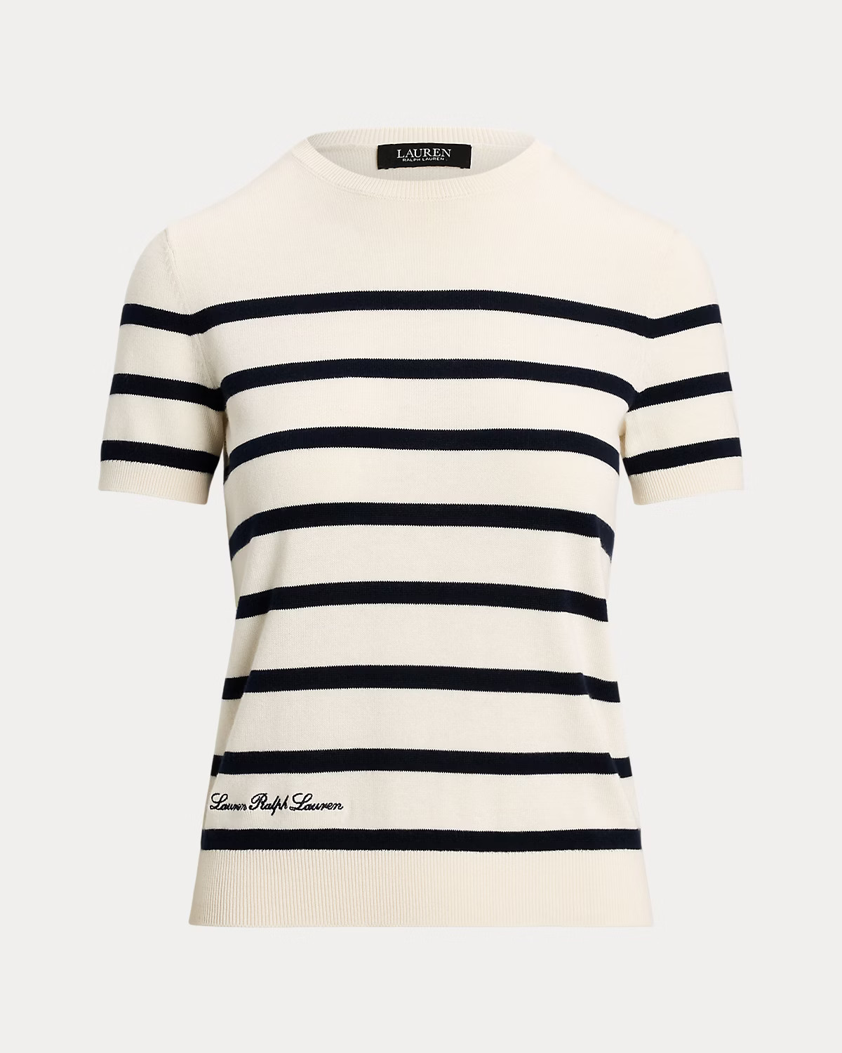 Striped Short-Sleeve Jumper | Ralph Lauren (UK)
