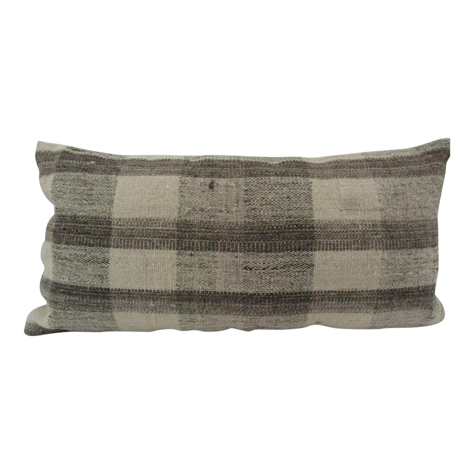 Handmade Turkish Kilim Pillow Cover | Chairish