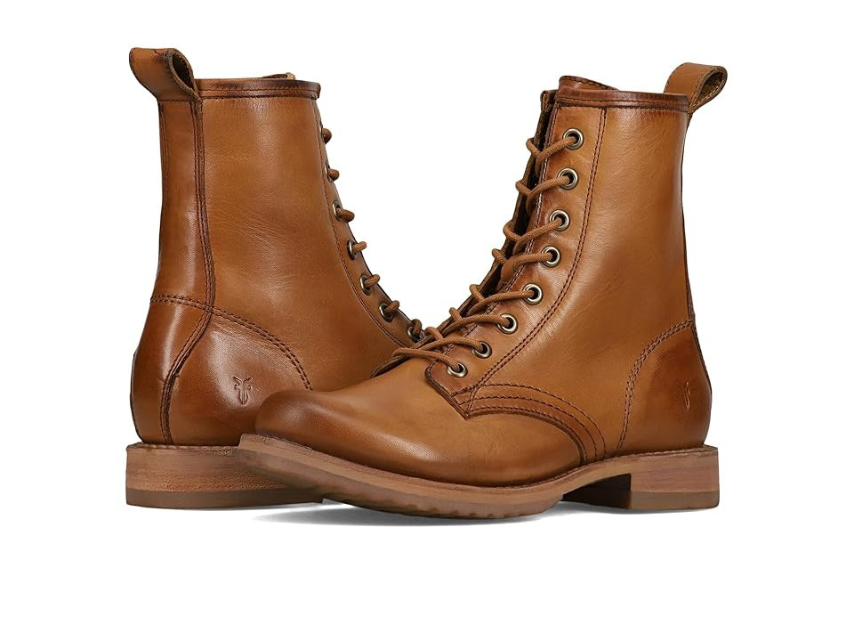 Frye Veronica Flex Combat (Caramel) Women's Boots | Zappos