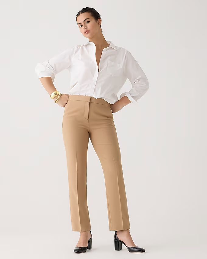 Kate straight-leg pant in four-season stretch | J. Crew US