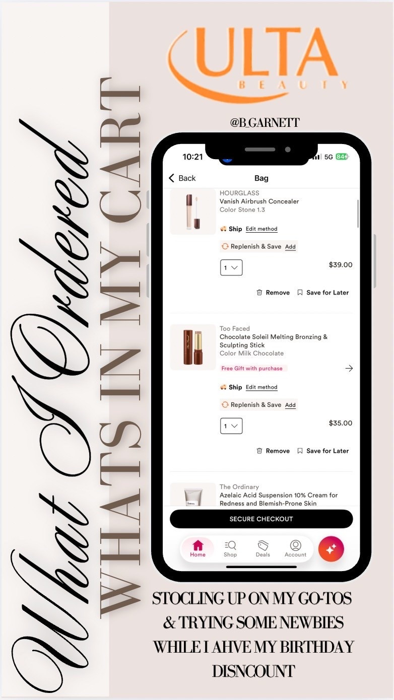 Recent Ulta order + reminder about their lip sale happening all week 

Bronzer | lip stains | lipstick | Ulta sale

#LTKgrwm #LTKSaleAlert #LTKBeauty