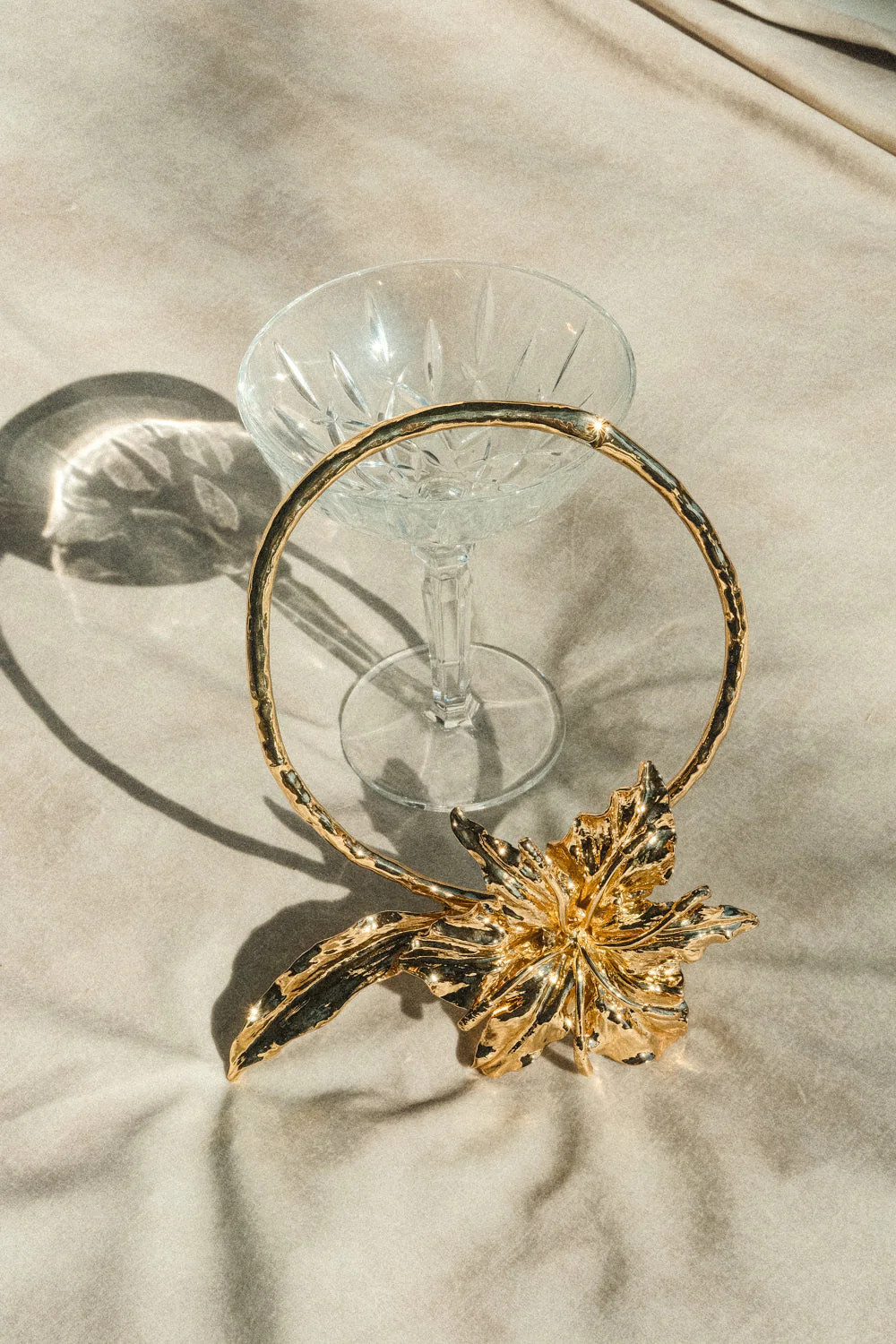 Floral Choker - Gold | MESHKI US