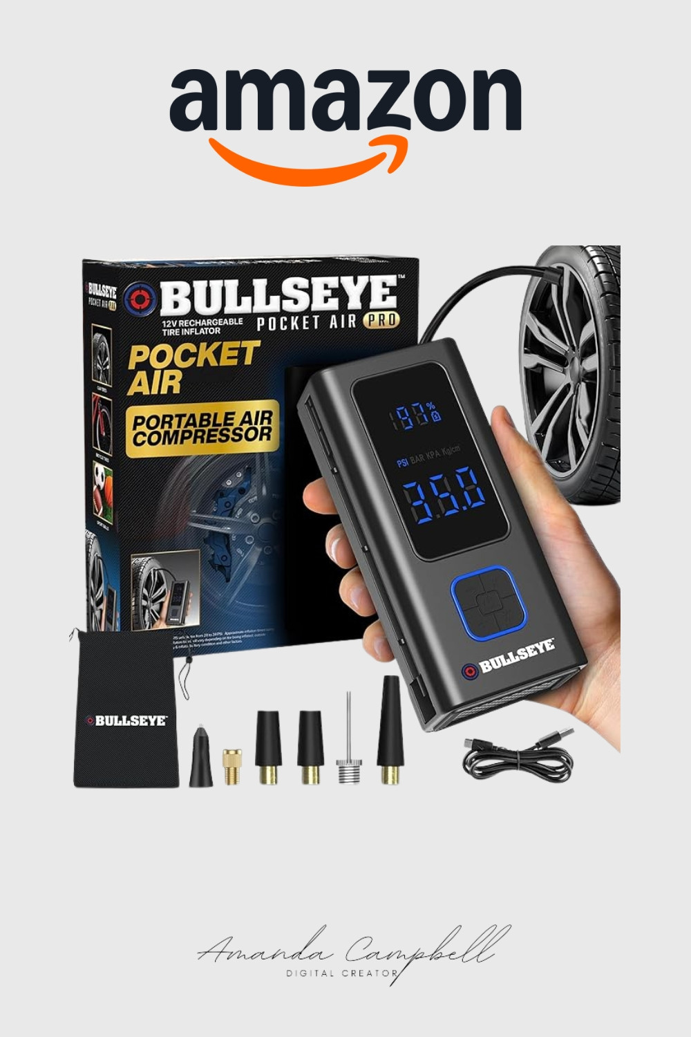 The Compact Car Gadget Every Driver Needs 🔧✨

This Bullseye Pocket Air Pro is a total game-changer — a portable air compressor that fits right in your glove box! 🙌 Perfect for tires, bikes, sports gear, or emergencies. Fast, cordless, and rechargeable — this little powerhouse saves time (and stress) every single trip.

⭐️ Shop it now on Amazon — you’ll never worry about low tire pressure again!

#AmazonFinds #CarEssentials #RoadTripReady #BullseyeAirCompressor #LTKFinds #CarGadgets #AmazonMustHaves #AutoAccessories #AmazonGadgets #LTKTech 

 