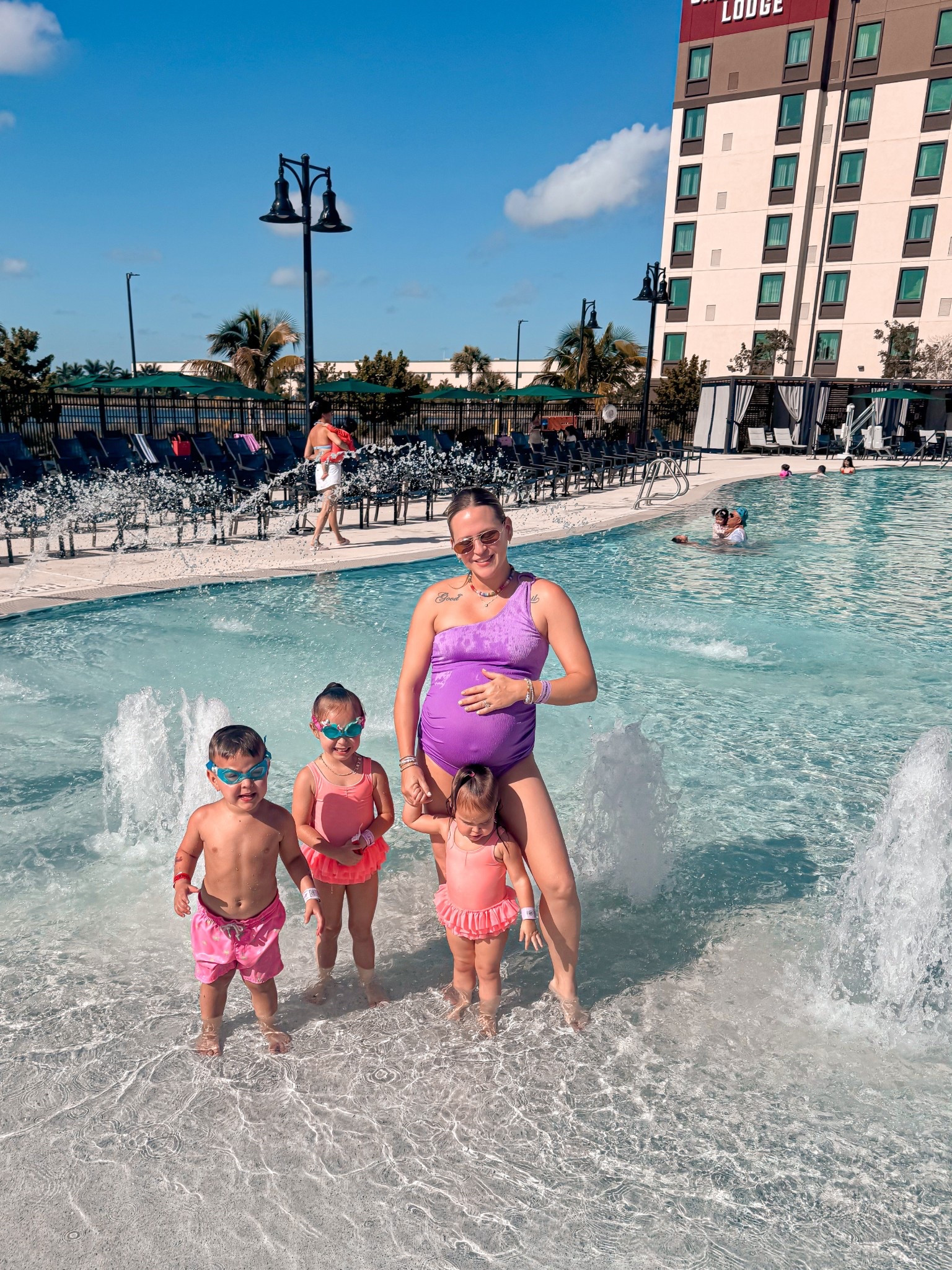 Will link more maternity suits! But I loved this one wearing size medium just enough room at 32 weeks! 

#LTKmomlife #LTKBump #LTKSwim