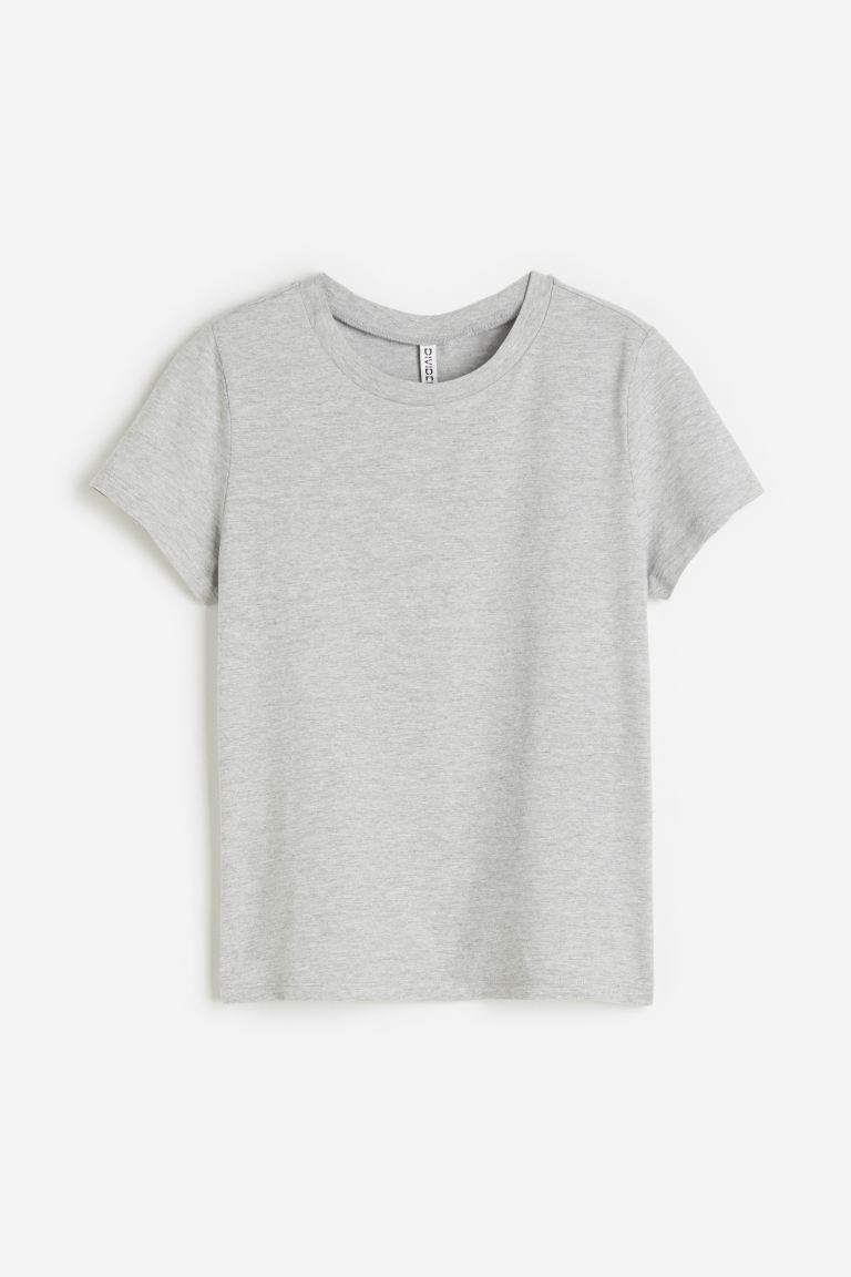 Fitted T-shirt | H&M (UK, MY, IN, SG, PH, TW, HK)