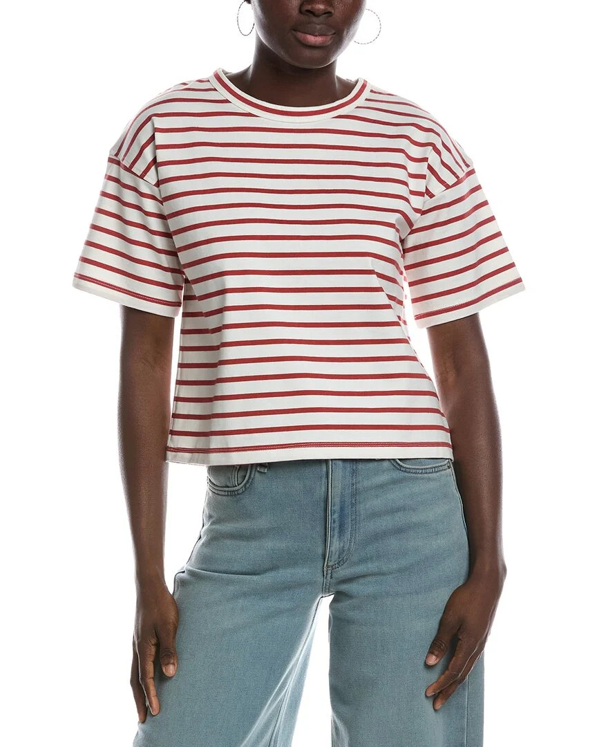 Madewell Structured Striped Boxy T-Shirt | Shop Simon