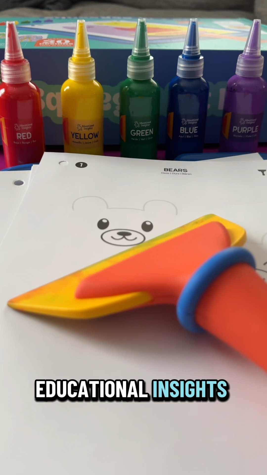 If you’re looking for a screen-free activity for kids that’s actually easy to set up and not a huge mess, this Squeegee Art Kit is such a good one. Kids can paint, create different designs, and be creative without the typical paint chaos everywhere. Perfect for rainy days, quiet time, homeschool activities, or after school play. This would also make a great birthday or Christmas gift for kids who love arts and crafts and DIY projects.

#screenfreeactivities #kidsartkit #kidsactivities #messfreeart #educationaltoys #homeschoolactivities #toddleractivities #preschoolactivities #giftideasforkids #kidsdiy

#LTKmomlife #LTKKids