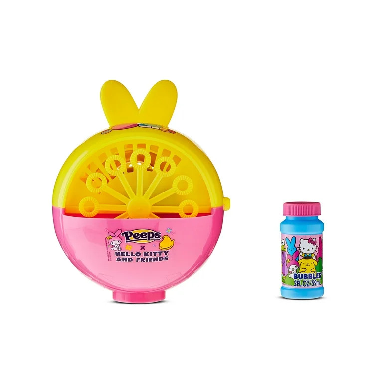 Hello Kitty And Peeps Bubble Machine, for Ages 3+ | Walmart (US)