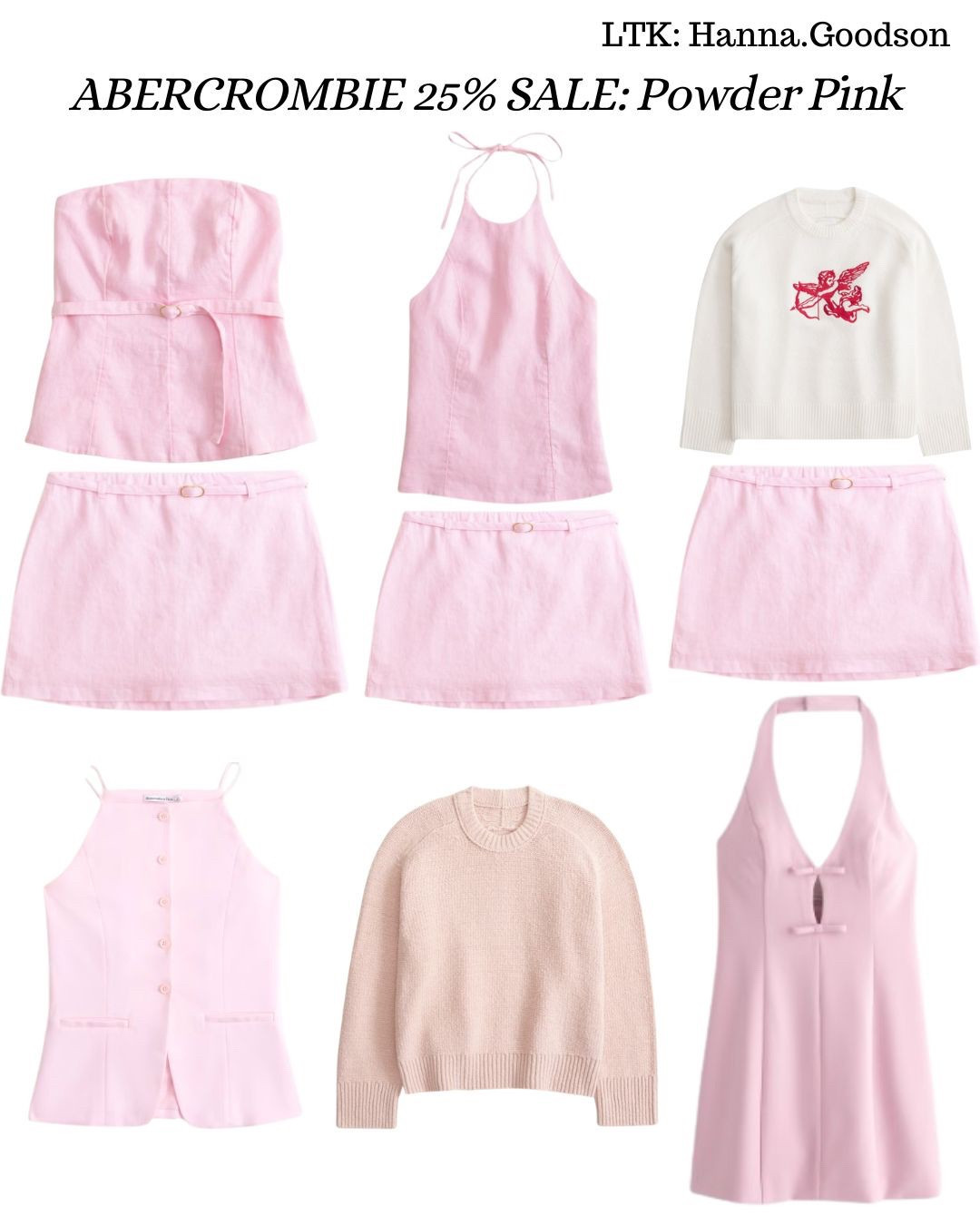 Pink perfection alert! 💕✨ Abercrombie’s 25% off sale is calling your name—snag dreamy powder pink dresses, cozy sweaters, & spring-ready basics before they’re gone. Run, don’t walk! 🛍️

**#LTKsalealert #LTKunder50 #ShopLTK #LTKfashion #LTKtrendalert #LTKspring #AbercrombieFinds #PowderPinkObsessed #LTKpink #SpringStyle

#LTKFindsUnder50 #LTKSaleAlert #LTKStyleTip