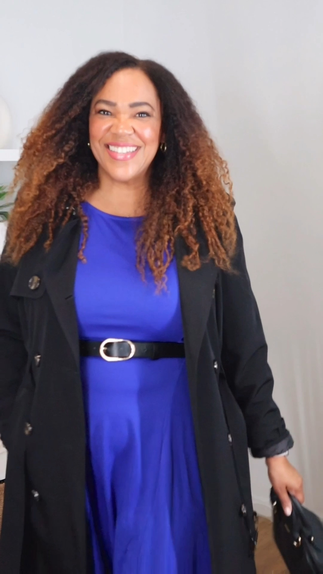 Go with a classic- You cannot go wrong with an A-Line Dress! Am I right? Then add another classic piece a trench coat and you are good to go 💁🏾‍♀️

#LTKOver40 #LTKMidsize #LTKWorkwear