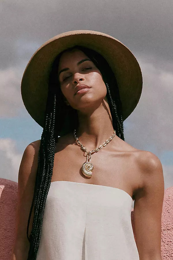 Shell Charm Chain Necklace | Anthropologie (US)