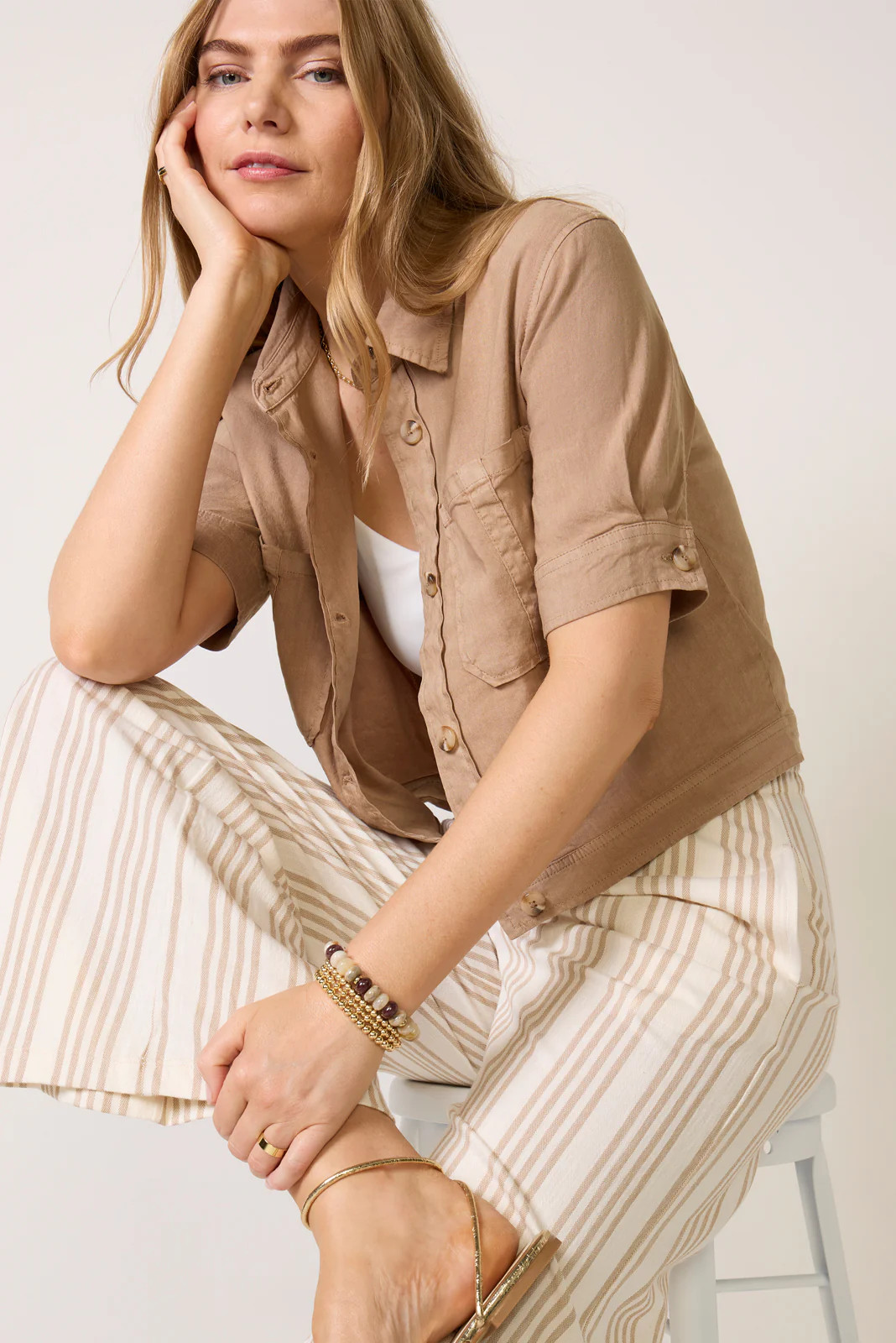 Finly Linen Jacket | Evereve