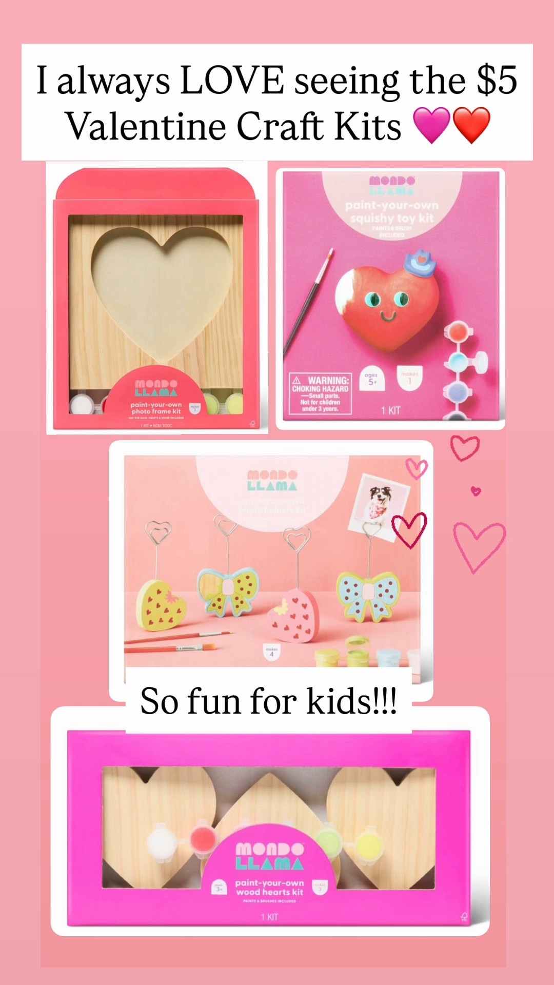 Valentine $5 Craft kits for kids

#LTKKids