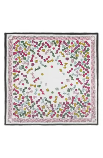 Print Square Silk Scarf | Nordstrom