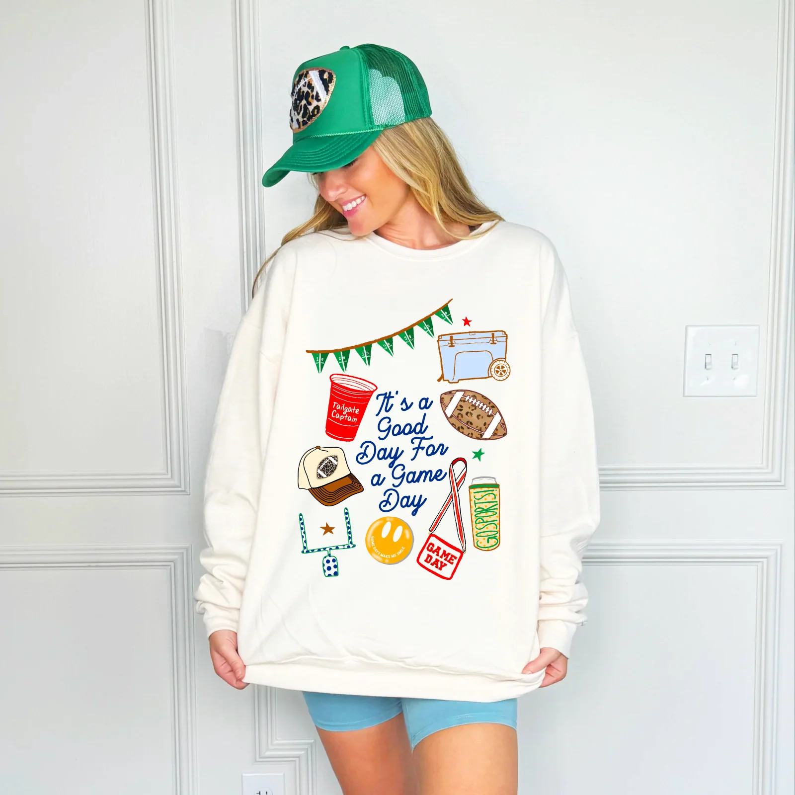It's a Good Day for a Game Day Sweatshirt | Poppy & Pine