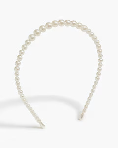 Pearl beaded headband | J.Crew Factory